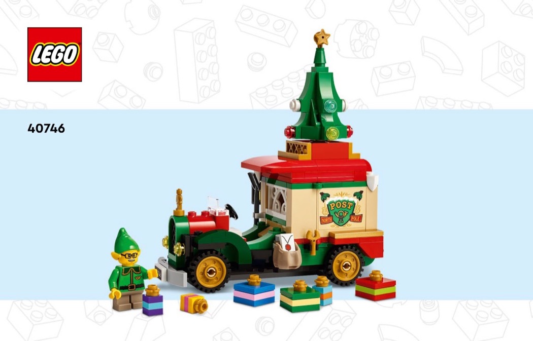 LEGO 40746 Santa`s Delivery Truck