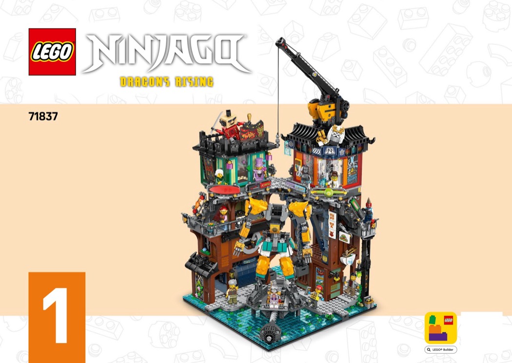 LEGO 71837 NINJAGO City Workshops
